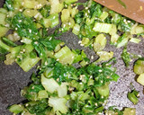 捨てないで！セロリの葉のゴマ炒め作り方3写真