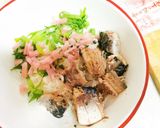 焼き鯖寿司風♪鯖缶と新生姜の混ぜご飯作り方5写真