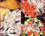 あっという間に完成！イカのトマト炒め♪作り方5写真