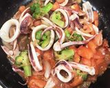 あっという間に完成！イカのトマト炒め♪作り方6写真
