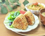 【美味♪簡単】おかかチーズ焼きおにぎり作り方9写真