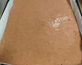 チョコクリームのロールケーキ作り方9写真