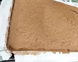チョコクリームのロールケーキ作り方11写真
