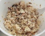 鯖味噌缶とチーズのおにぎり作り方1写真