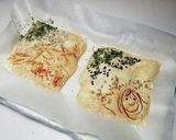 スライスチーズde100%チーズせんべい作り方5写真
