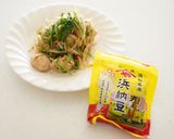 鶏胸肉と水菜のピリ辛炒め（浜納豆入り）作り方14写真