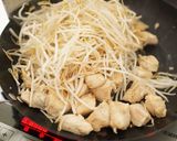 鶏胸肉と水菜のピリ辛炒め（浜納豆入り）作り方9写真