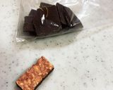 合格祈願　必ず受かりング　チョコペン不要作り方1写真