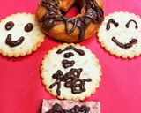 合格祈願　必ず受かりング　チョコペン不要作り方4写真