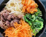 おこげが香ばしい!フライパンで焼ビビンバ作り方5写真