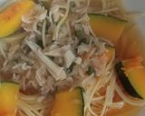 ぷちかぼちゃ煮醤油パスタ作り方9写真