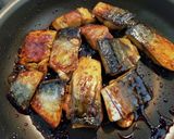 サバのウスターソース照り焼き作り方3写真