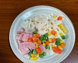 フライパンで蓮根のチーズ焼き作り方1写真