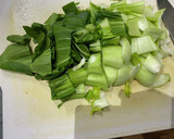 青梗菜と卵の中華風炒め作り方1写真