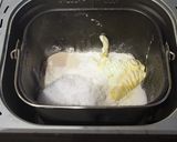 ココアとプレーンの2色メロンパン♪作り方1写真