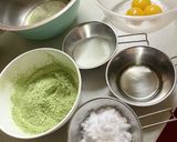 抹茶ロールケーキ作り方1写真