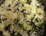 春キャベツとわかめの炊き込みごはん作り方4写真