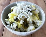 春キャベツとわかめの炊き込みごはん作り方5写真