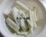 長芋と豚肉の炒め物作り方1写真