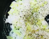 バター&チーズのキャベツピラフ作り方3写真