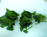 ほうれん草と厚揚げ炒め作り方1写真