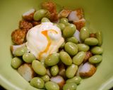 簡単！さつま揚げと枝豆のピリ辛和え作り方2写真