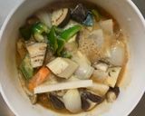 肉無チクワ洋風梅クリーム味野菜炒め作り方14写真