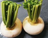 かぶと油揚げの煮浸し作り方1写真