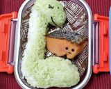 ブラキオサウルス弁当☆恐竜キャラ弁作り方6写真