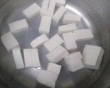 グリーンピースと豆腐のうま煮作り方2写真