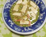 グリーンピースと豆腐のうま煮作り方5写真