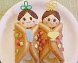 ひな祭り☆ワッフルで簡単!お雛様スイーツ作り方3写真