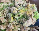 豆苗の和風炒め作り方4写真