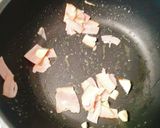 5分卵無しトマトベーコンスープ★ひな祭り作り方2写真