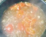 5分卵無しトマトベーコンスープ★ひな祭り作り方4写真