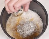 ちりめんじゃこときざみ梅の炊き込みごはん作り方3写真