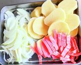 ベーコンポテトグラタン作り方1写真