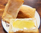 サクサクパリパリ！簡単クリチと蜂蜜のパイ作り方5写真