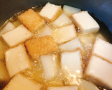 味つけは鶏だしで＊厚揚げと大根の煮物作り方6写真
