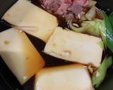 すき煮風肉豆腐作り方4写真