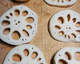 レンコンの豚ミンチ,はさみ焼き作り方4写真