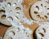 レンコンの豚ミンチ,はさみ焼き作り方5写真