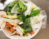 お一人様☆さっぱり辛根菜たっぷり野菜炒め作り方11写真