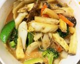 お一人様☆さっぱり辛根菜たっぷり野菜炒め作り方17写真