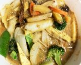 お一人様☆さっぱり辛根菜たっぷり野菜炒め作り方18写真