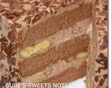 チョコレートとティークリームのケーキ作り方29写真