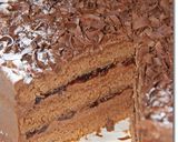 チョコレートとティークリームのケーキ作り方27写真