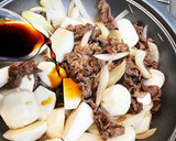里芋の肉じゃが風♪作り方4写真