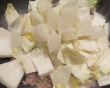 簡単！白菜と大根の挽肉あんかけ作り方7写真