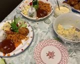 豆ごはんのお子様ランチ作り方1写真